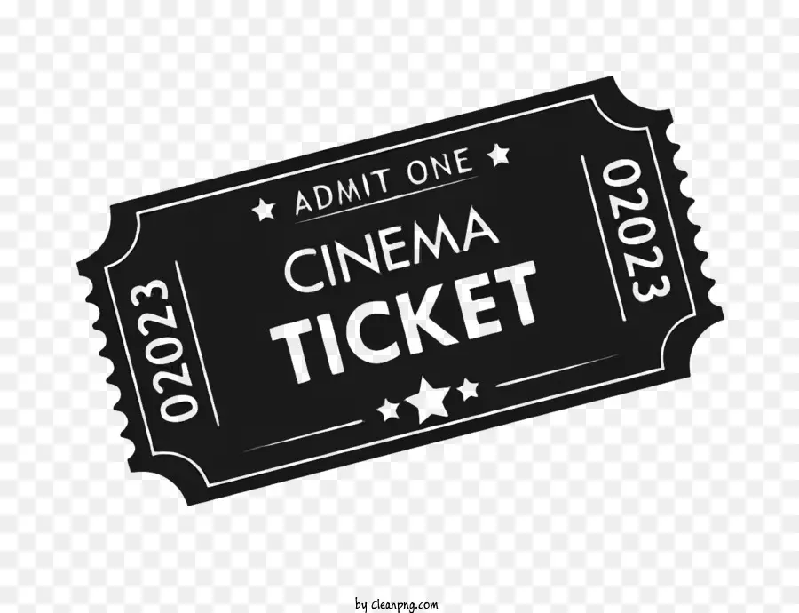 Croix，Ticket De Cinéma PNG