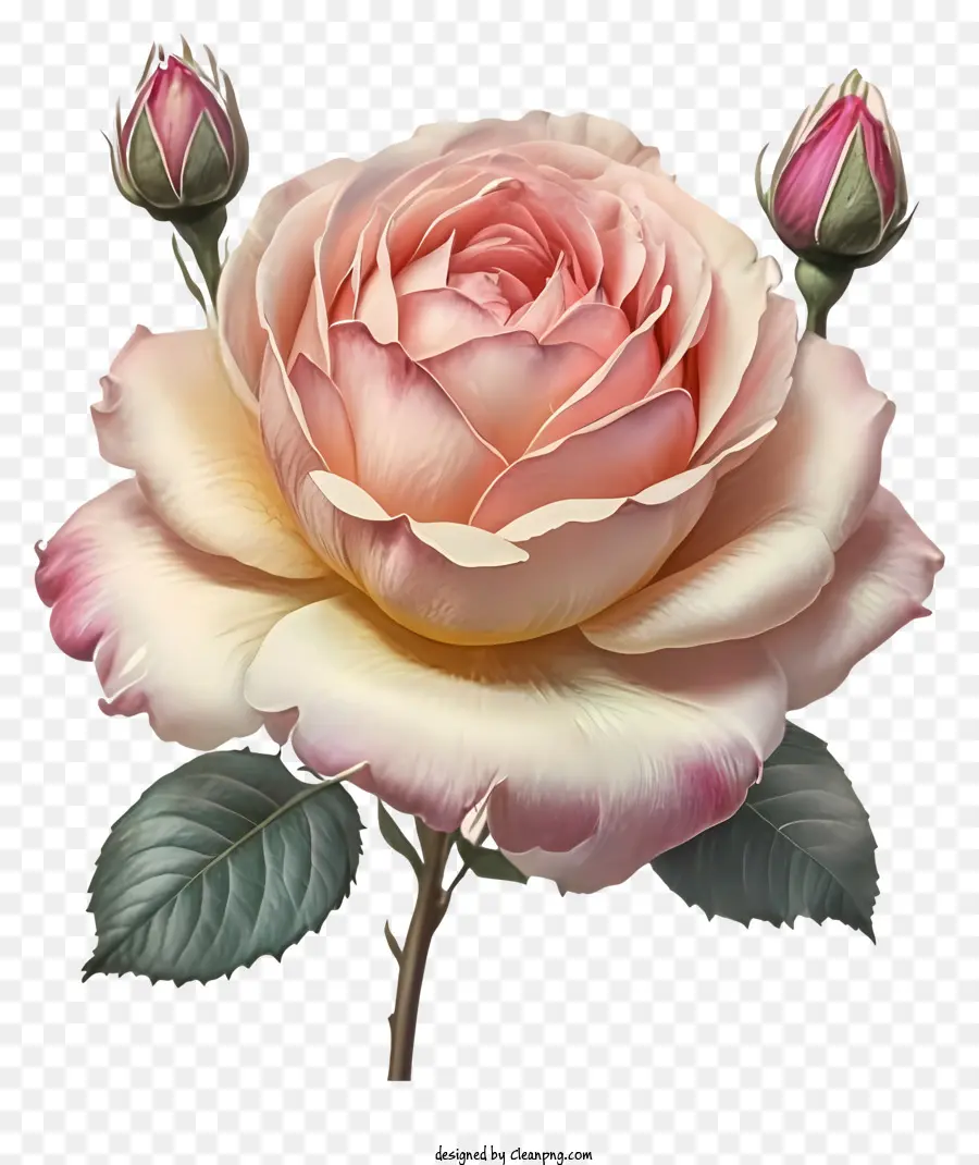 Dessin Animé，Rose Rose PNG
