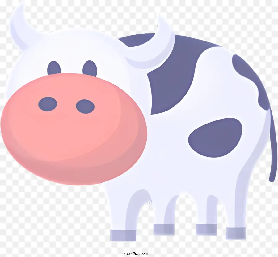 Icône，Vache De Dessin Animé PNG