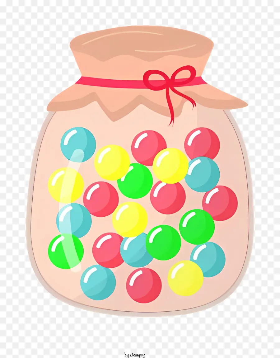 Dessin Animé，Pot De Bonbons PNG