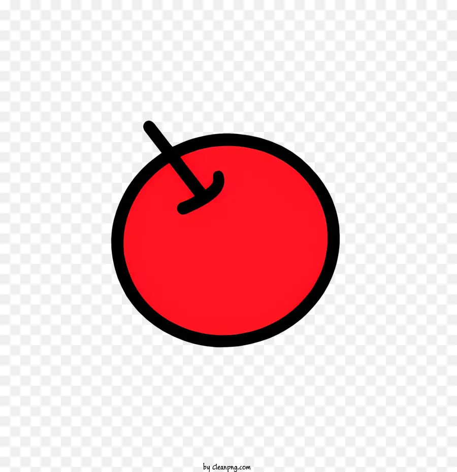 Pomme Rouge，Symbole Du Bonheur PNG