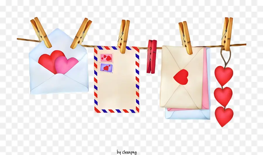 Lettre，L'amour PNG