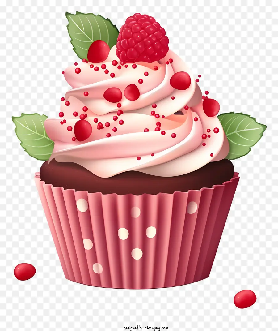 Cupcake，Cupcake De Velours Rouge PNG