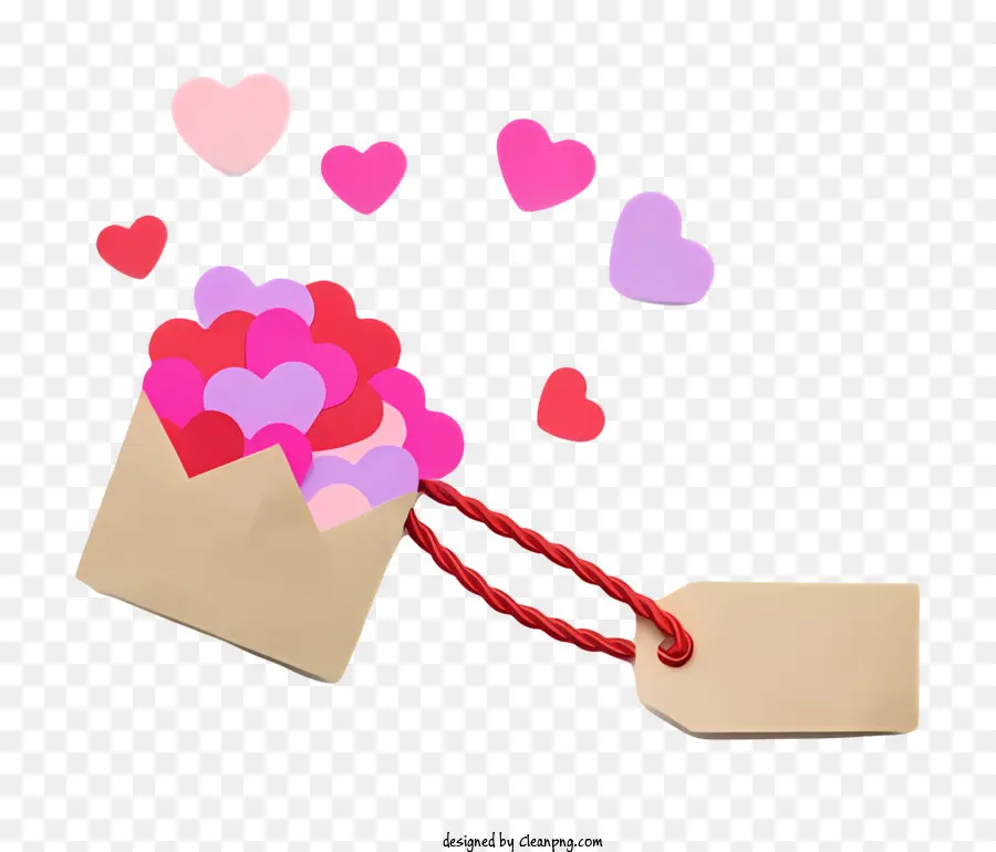 Mail，Enveloppe Coeur PNG