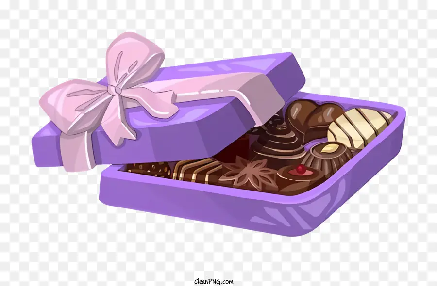 Chocolat，Boîte Cadeau PNG