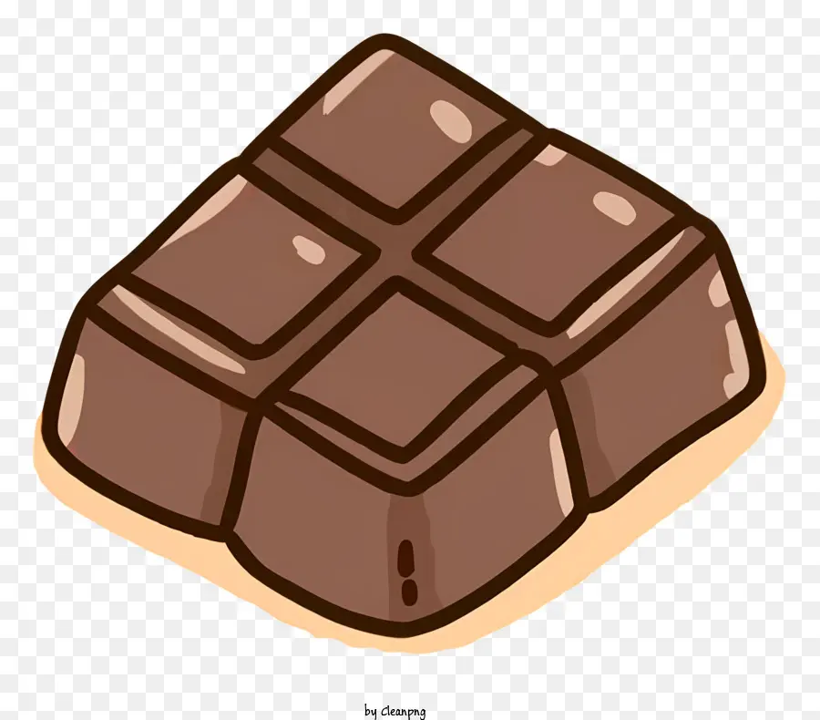 Dessin Animé，Barre De Chocolat PNG