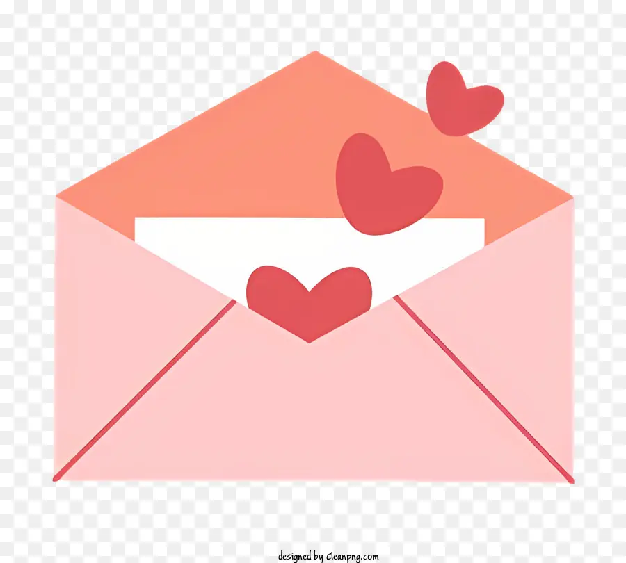 Mail，Enveloppe Avec Coeur PNG