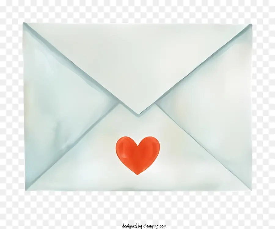 Mail，Enveloppe Coeur PNG