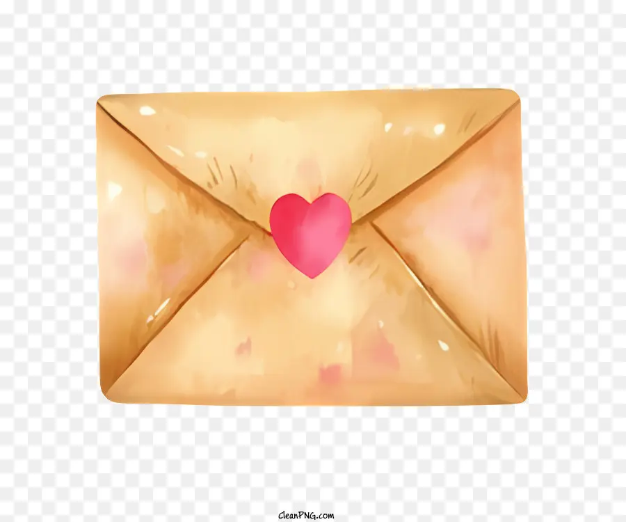 Lettre，Enveloppe à La Main PNG