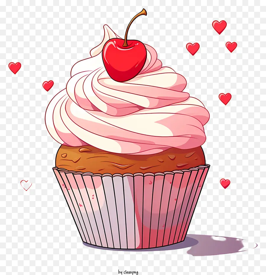 Cupcake，Glaçage à La Crème PNG