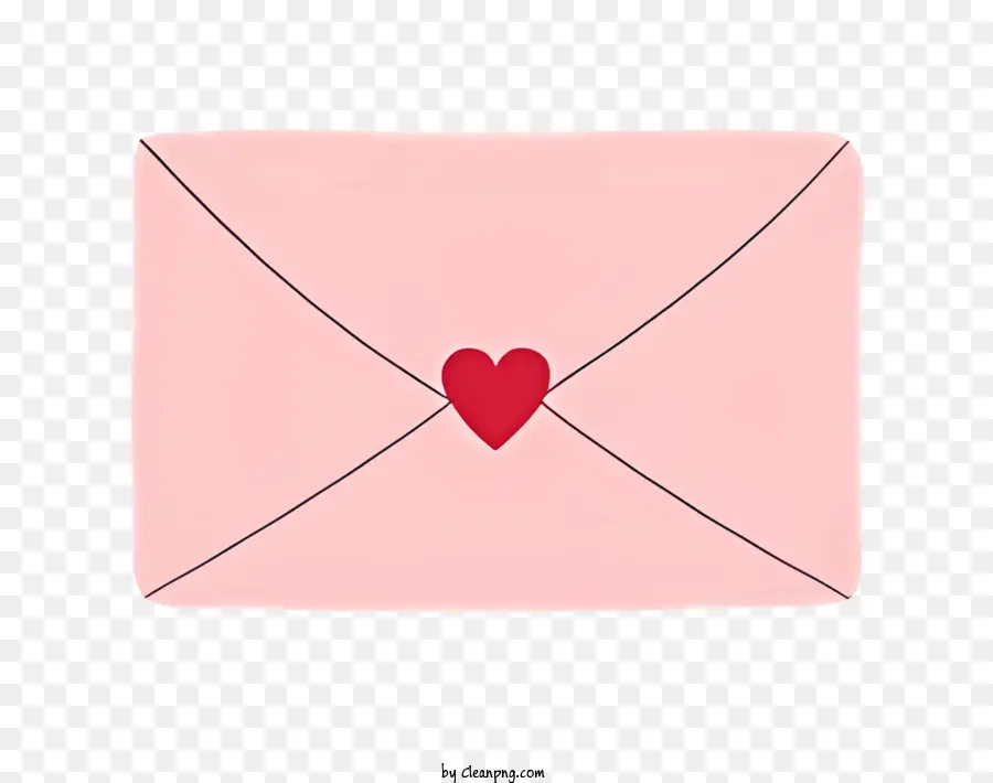 Mail，Enveloppe Rose PNG