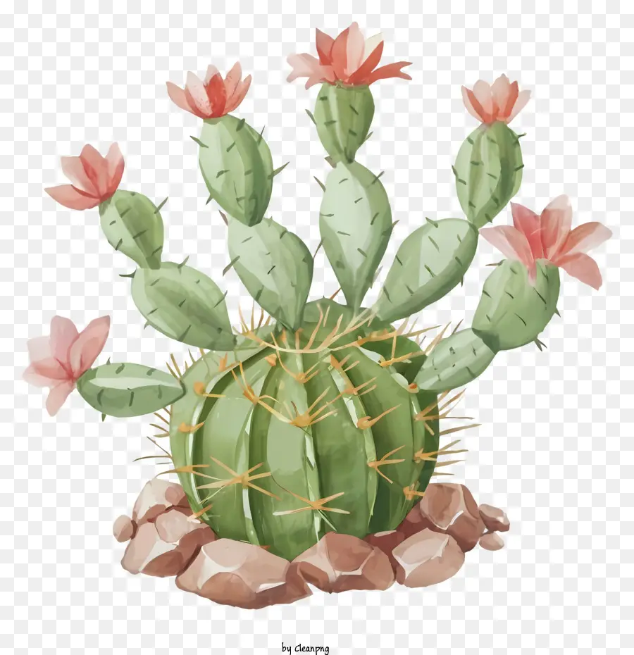 Dessin Animé，Cactus PNG