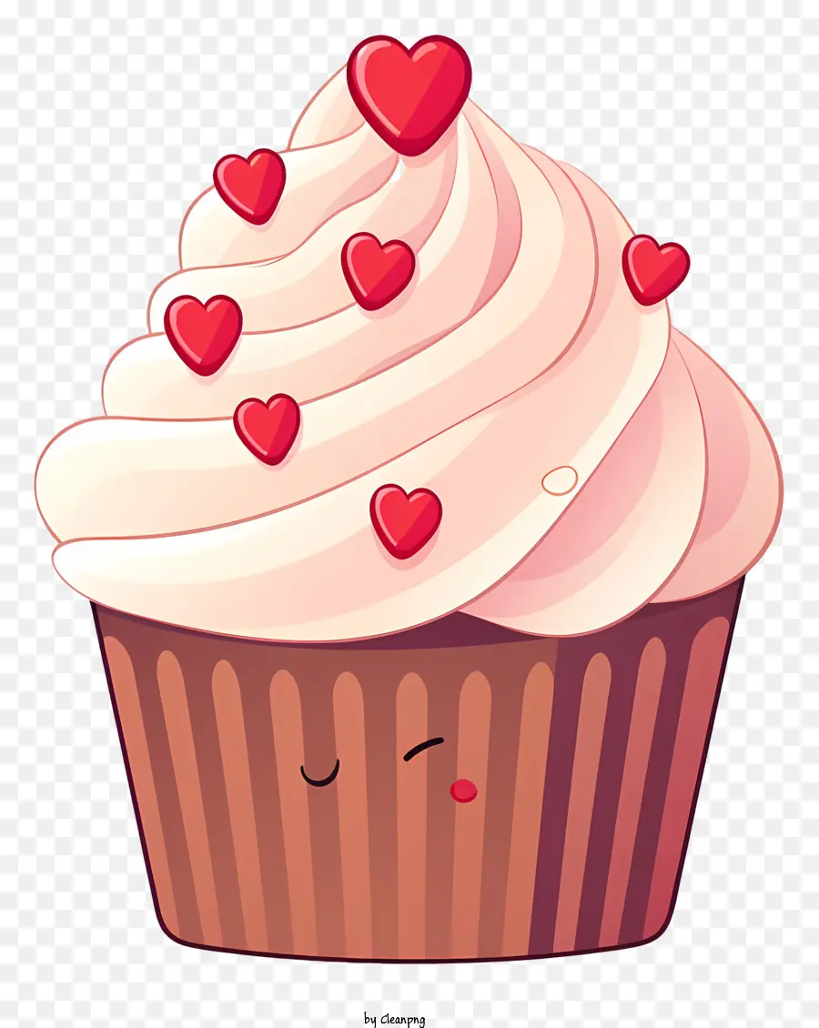 Cupcake，Cupcake De Velours Rouge PNG