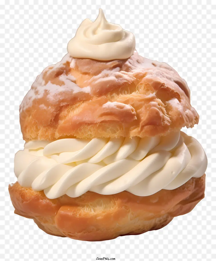 Chou à La Crème，Pâtisserie PNG