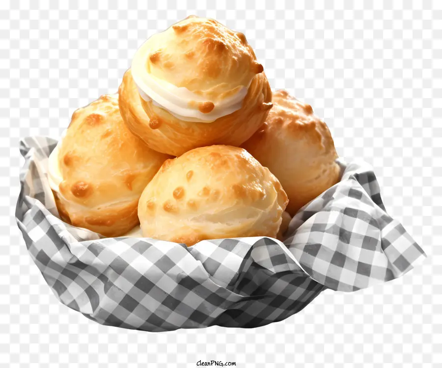 Croquis De Chou à La Crème，Choux à La Crème PNG