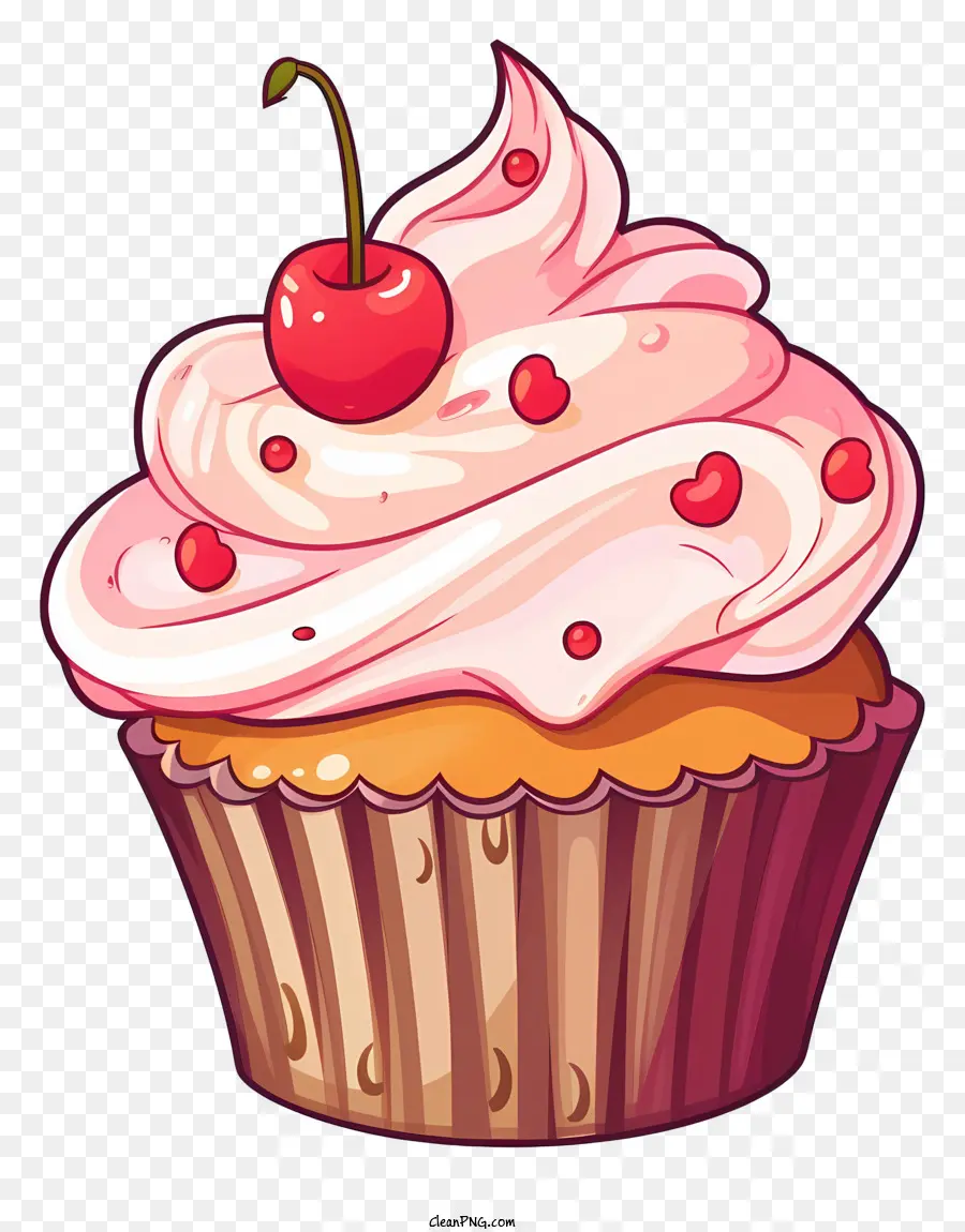 Cupcake，Dessin Animé Cupcake PNG