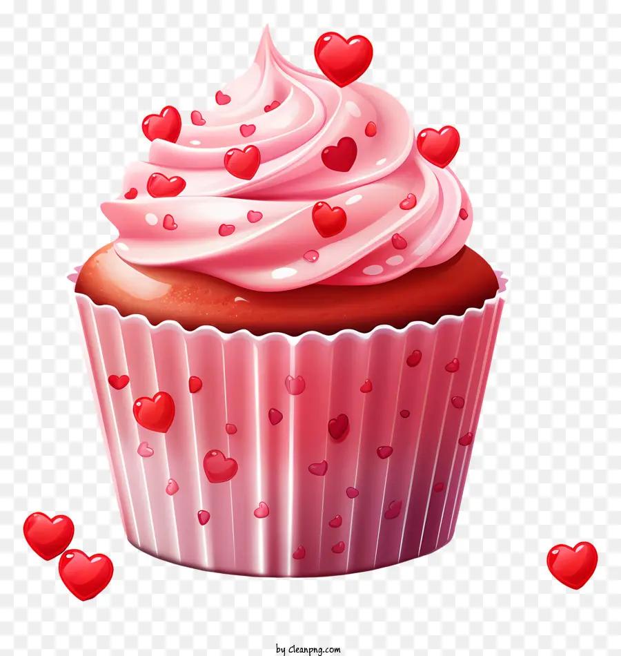 Cupcake，Cupcake De Velours Rouge PNG