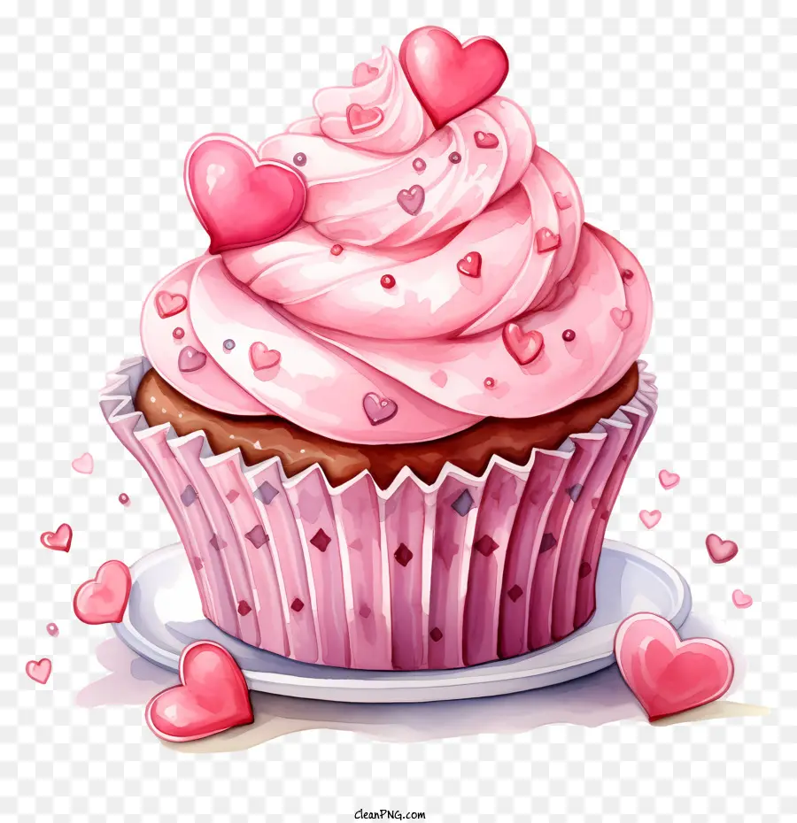 Cupcake，Rose PNG