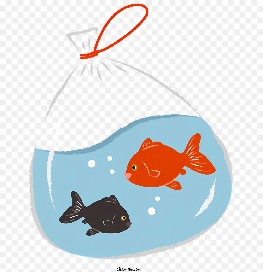 Icône，Poisson Dans Un Sac PNG