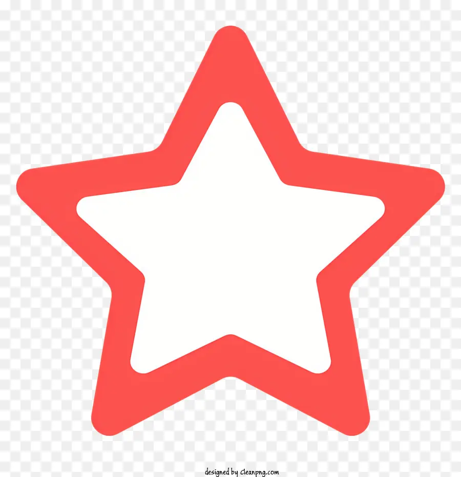 Le Red Star，Symbole De Bonne Chance PNG