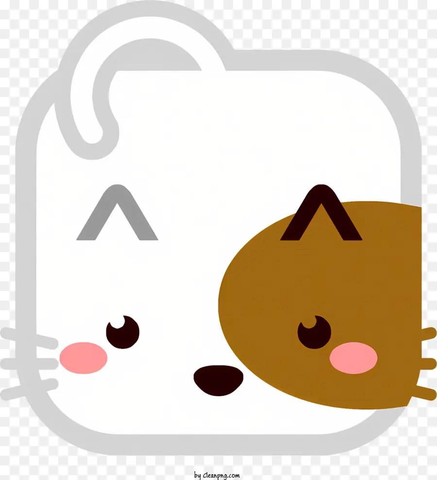 Chat，Chat Visage PNG