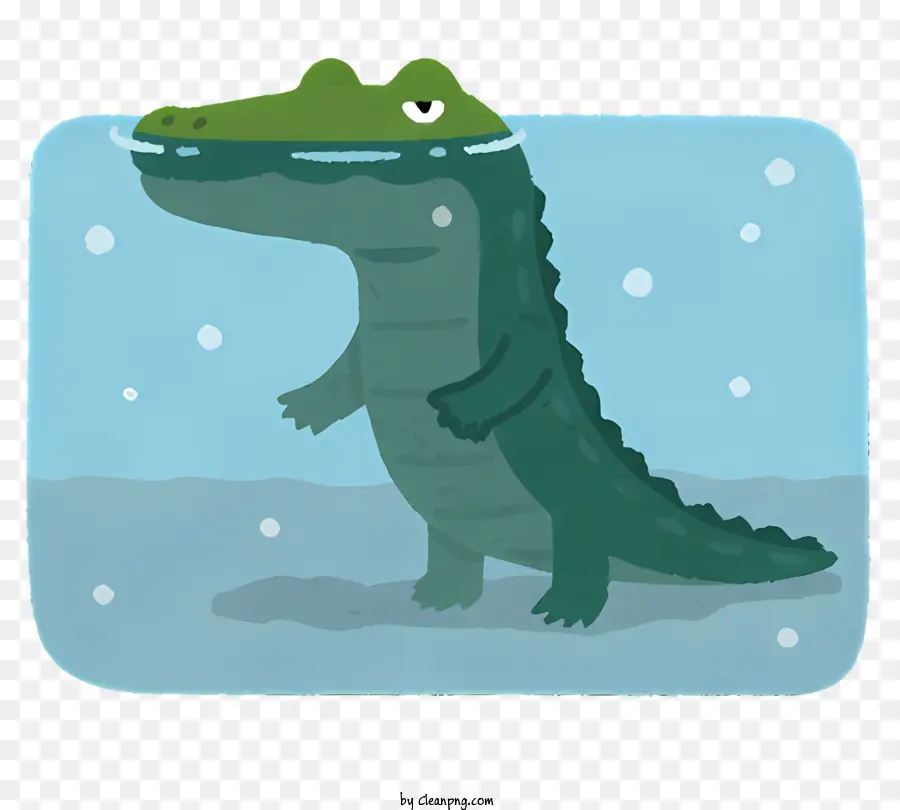 La Nature，Dessin Animé Alligator PNG