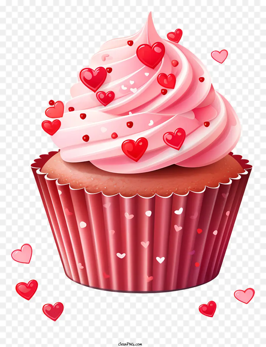 Petit Gâteau，Cupcake à La Fraise PNG