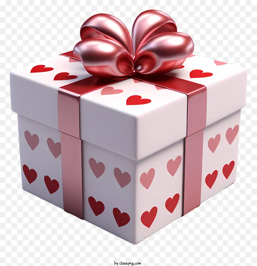Boîte Cadeau，Heartshaped Boîte Cadeau PNG