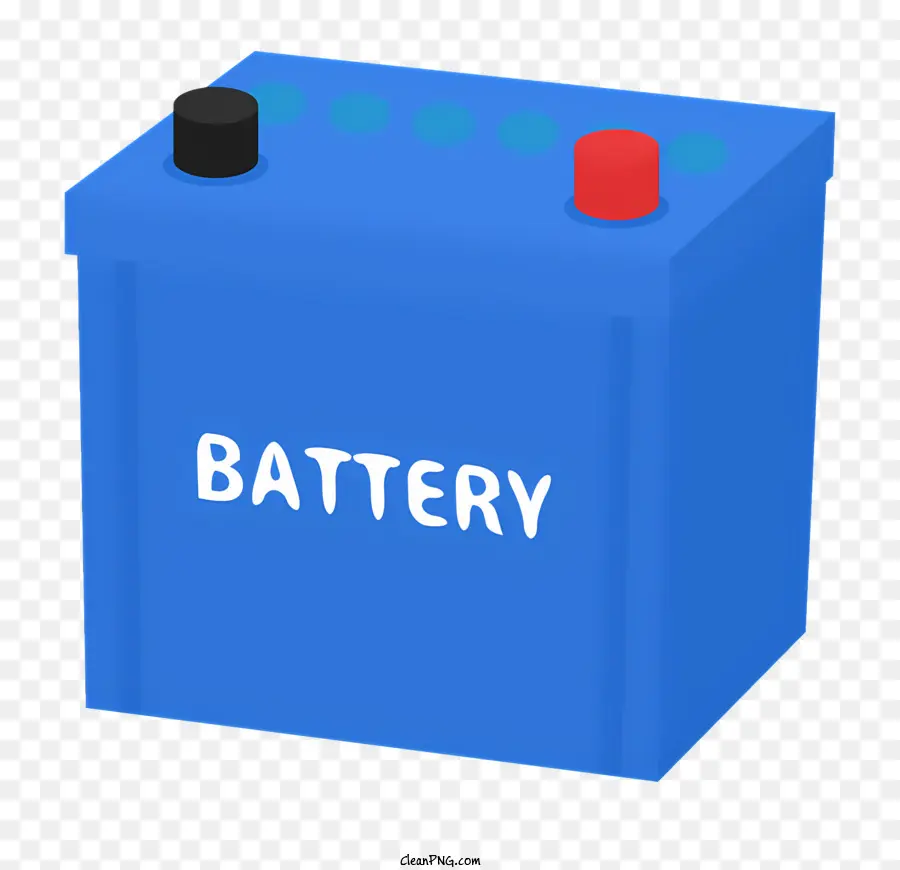 Bleu De Batterie De Voiture，Les Bornes De La Batterie PNG