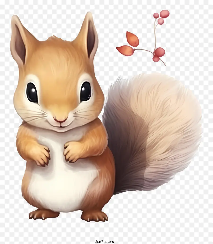 Emoji Bébé écureuil，écureuil PNG