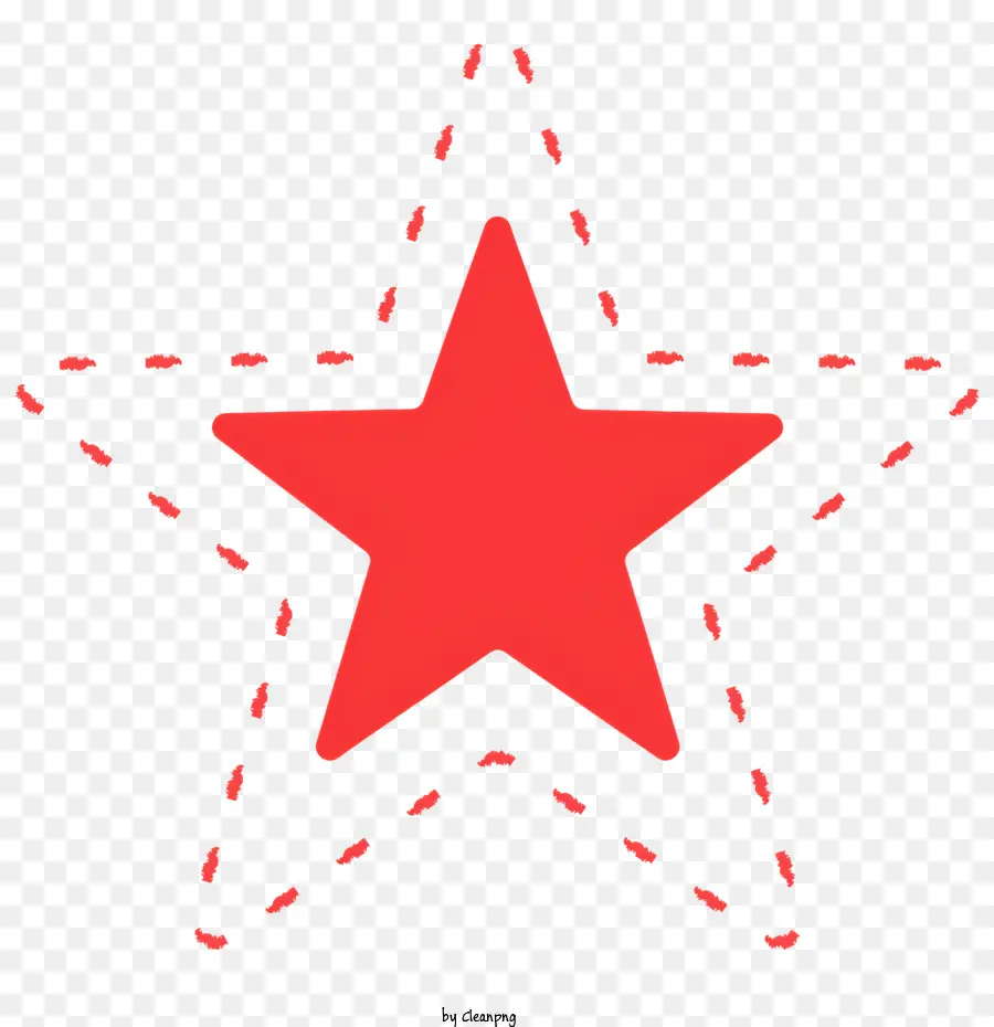 Le Red Star，Symbole Du Succès PNG