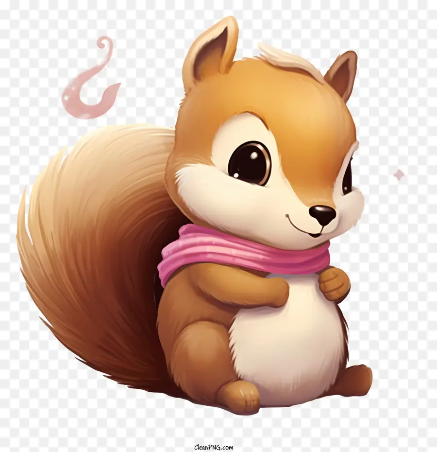Baby Squirrel De Dessin Animé，écureuil PNG