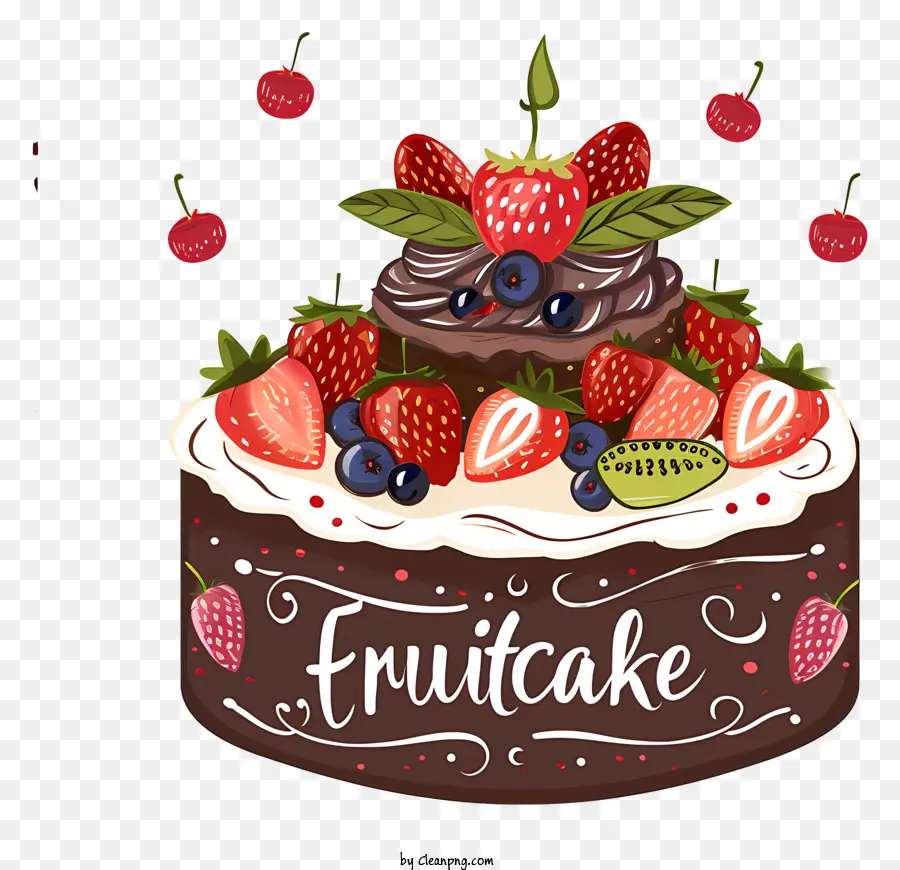 Gâteau De Fruits Secs Mélanger Jour，Gâteau Au Chocolat PNG