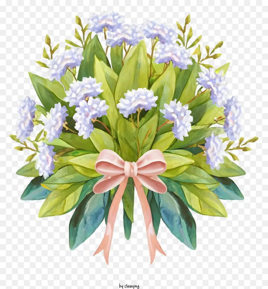 Dessin Animé，Bouquet De Fleurs PNG