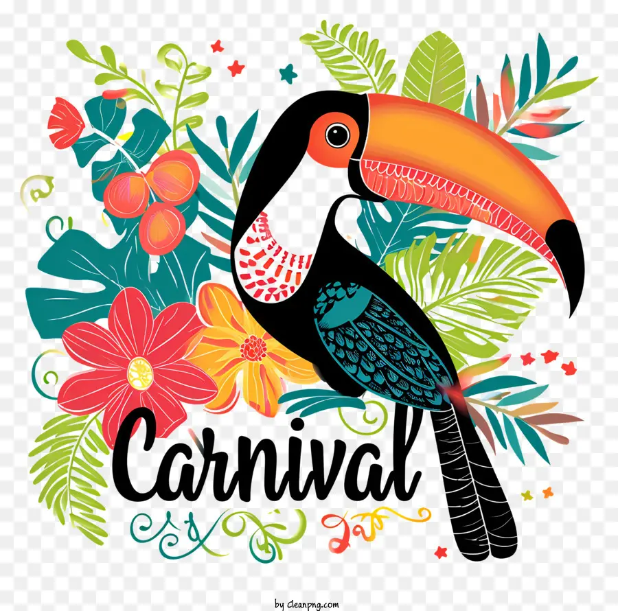 Carnaval Du Brésil，Toucan PNG