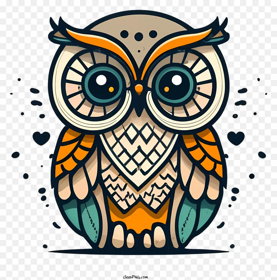 Dessin Animé，Cartoon Hibou PNG