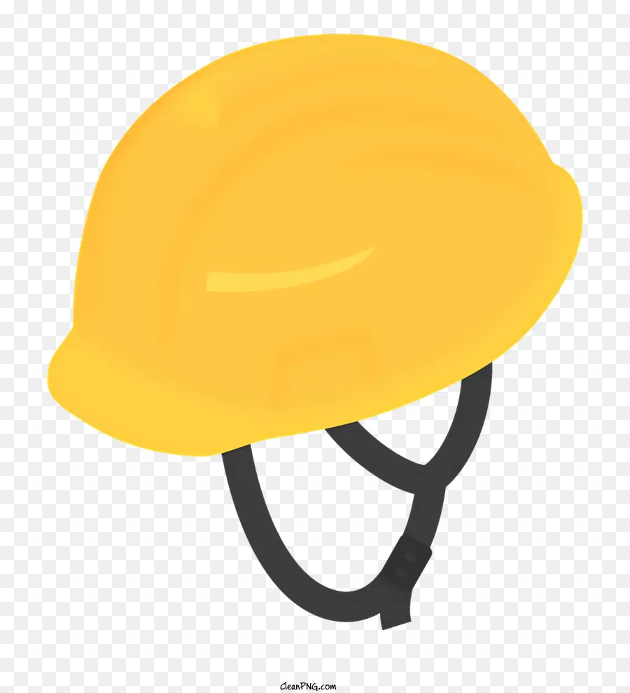 Casque Jaune，Bandeau Noir PNG