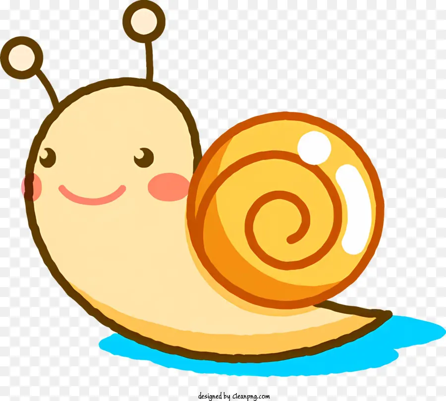 Dessin Animé Escargot，Mignon Escargot PNG