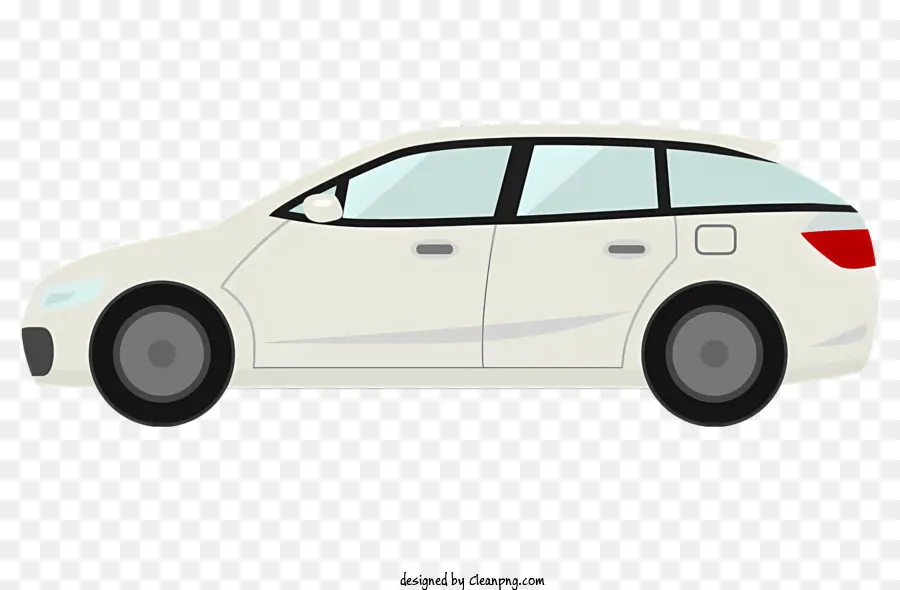 Voiture，Corps Blanc PNG