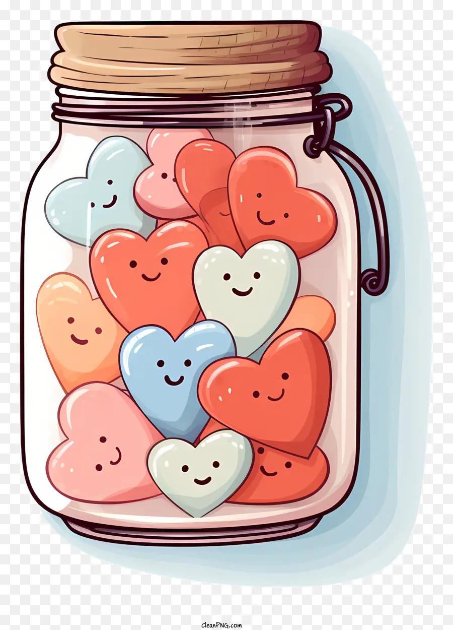 Jar Mason，Bonbons En Forme De Coeur PNG