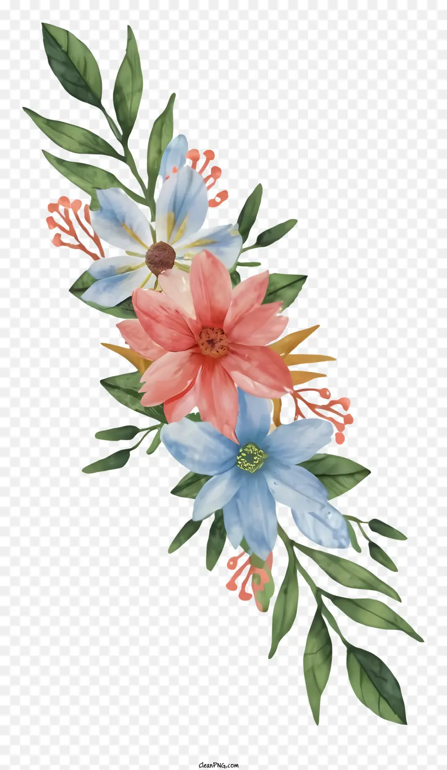 Enveloppe，Couleur Des Fleurs PNG