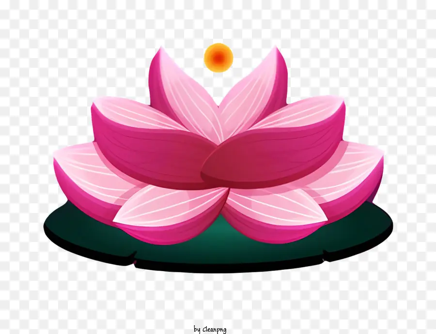 Bodhi Jour，Fleur De Lotus Rose PNG