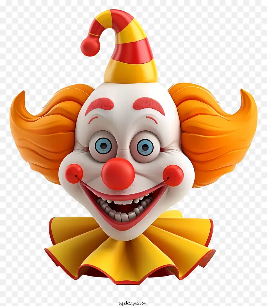 Clown，Visage De Clown PNG