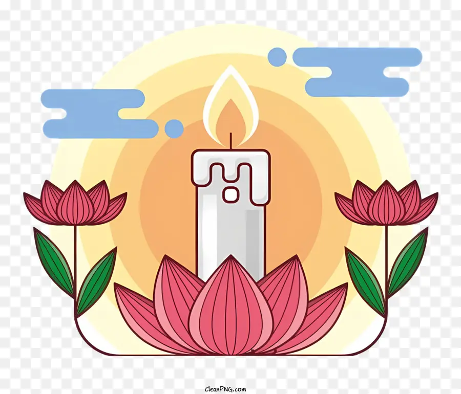 Bodhi Jour，Fleur De Lotus PNG