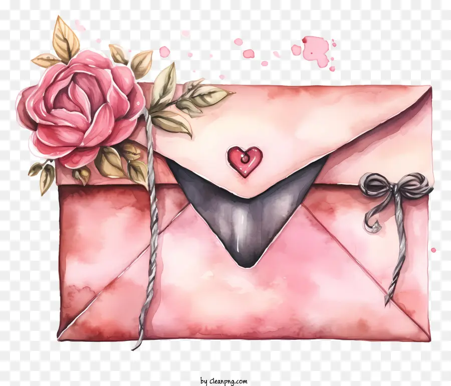 Enveloppe，Peinture à L'aquarelle PNG