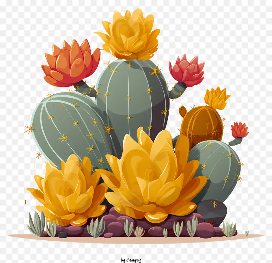 Succulentes Réalistes，Cactus PNG