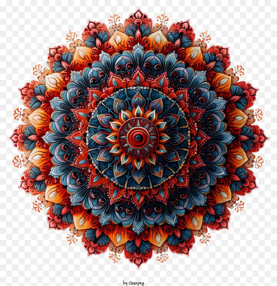 Mandala，Mandala Circulaire PNG
