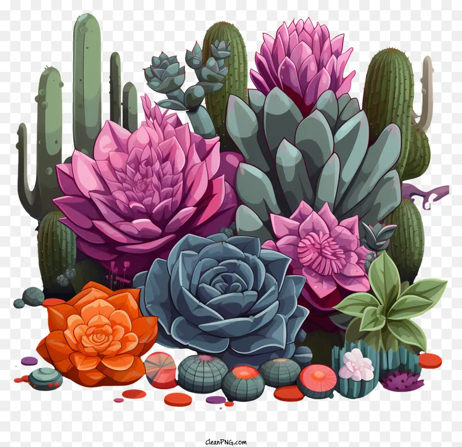 Succulentes，Cactus PNG