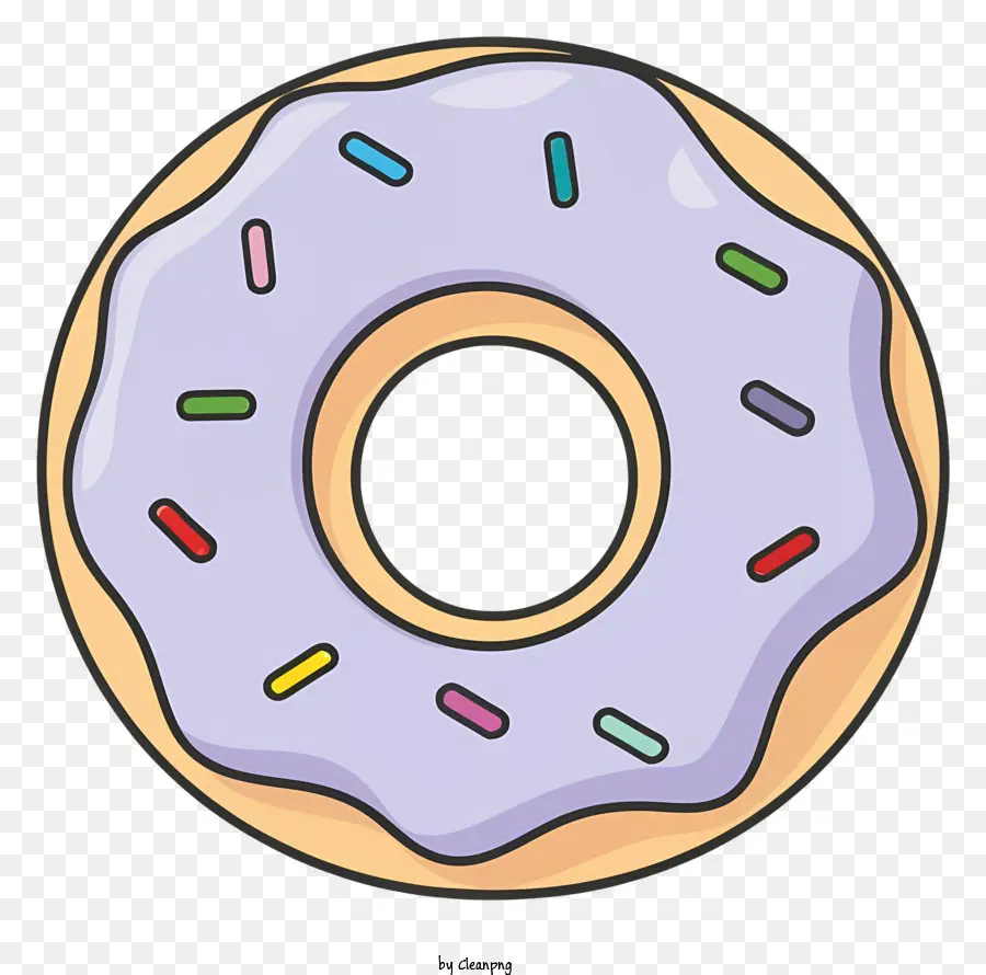 Dessin Animé，Donut PNG