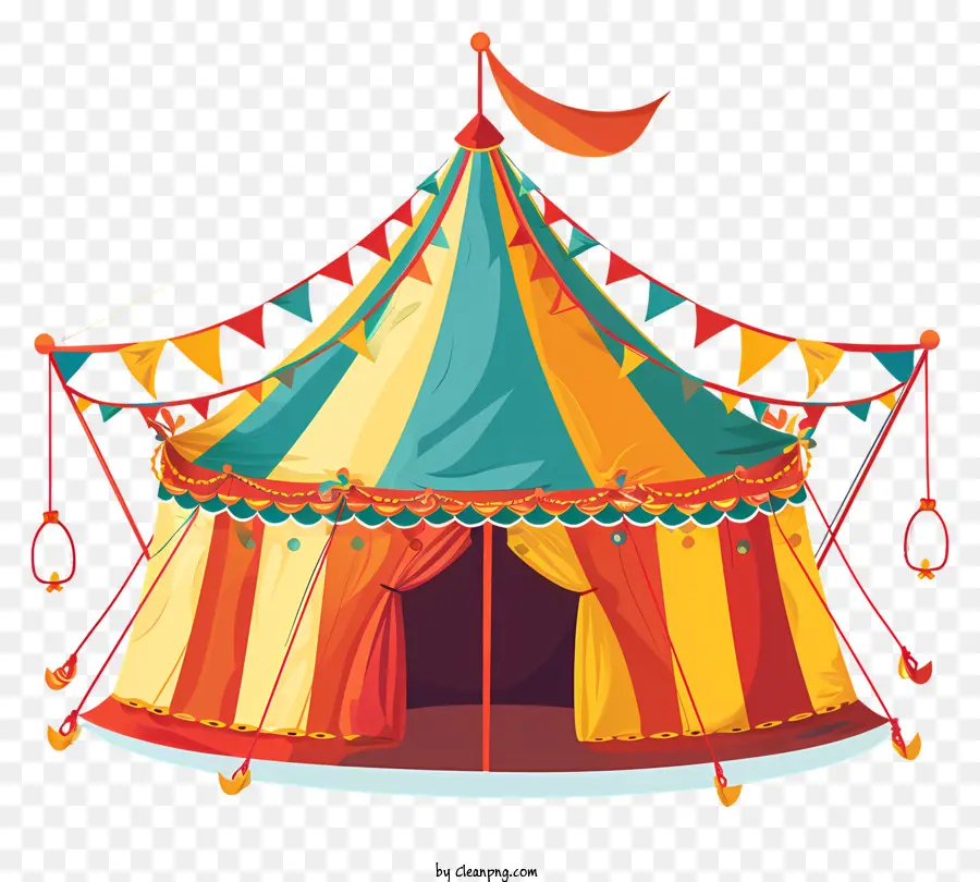Tente De Carnaval，Chapiteau De Cirque PNG